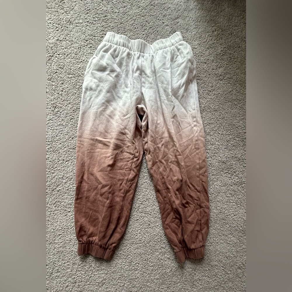 Gradient Brown Joggers - image 1